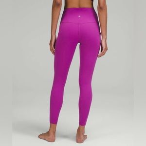 Lululemon Align pink leggings size 0, inseam 25 inch